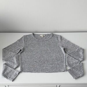 Aritzia Wilfred free - long sleeve cropped tee S